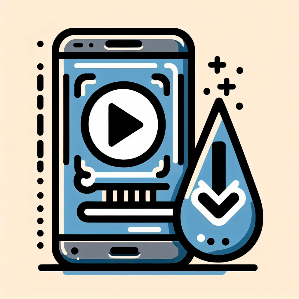 "Passo a passo para baixar vídeos do TikTok sem marca d'água - Tutorial visual com um smartphone mostrando a tela do aplicativo TikTok."